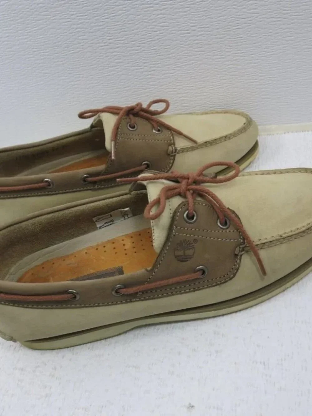 Timberland Two Tone Nubuck Casual Deck Boat Shoes Men's Footwear Shoes Sz 11.5